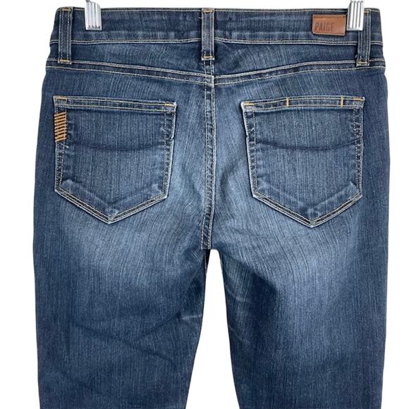 Paige-Kylie Crop Roll Up Verdugo Ultra Skinny Jeans Sz 29 - Picture 4 of 8